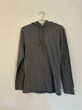 Grey lightweight hoodie